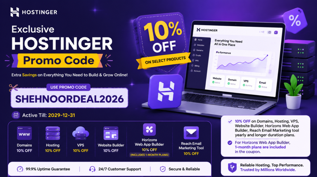 How to Apply for Hostinger Coupon Codes in 2026?