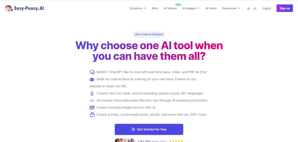 Easy Peasy AI Writer