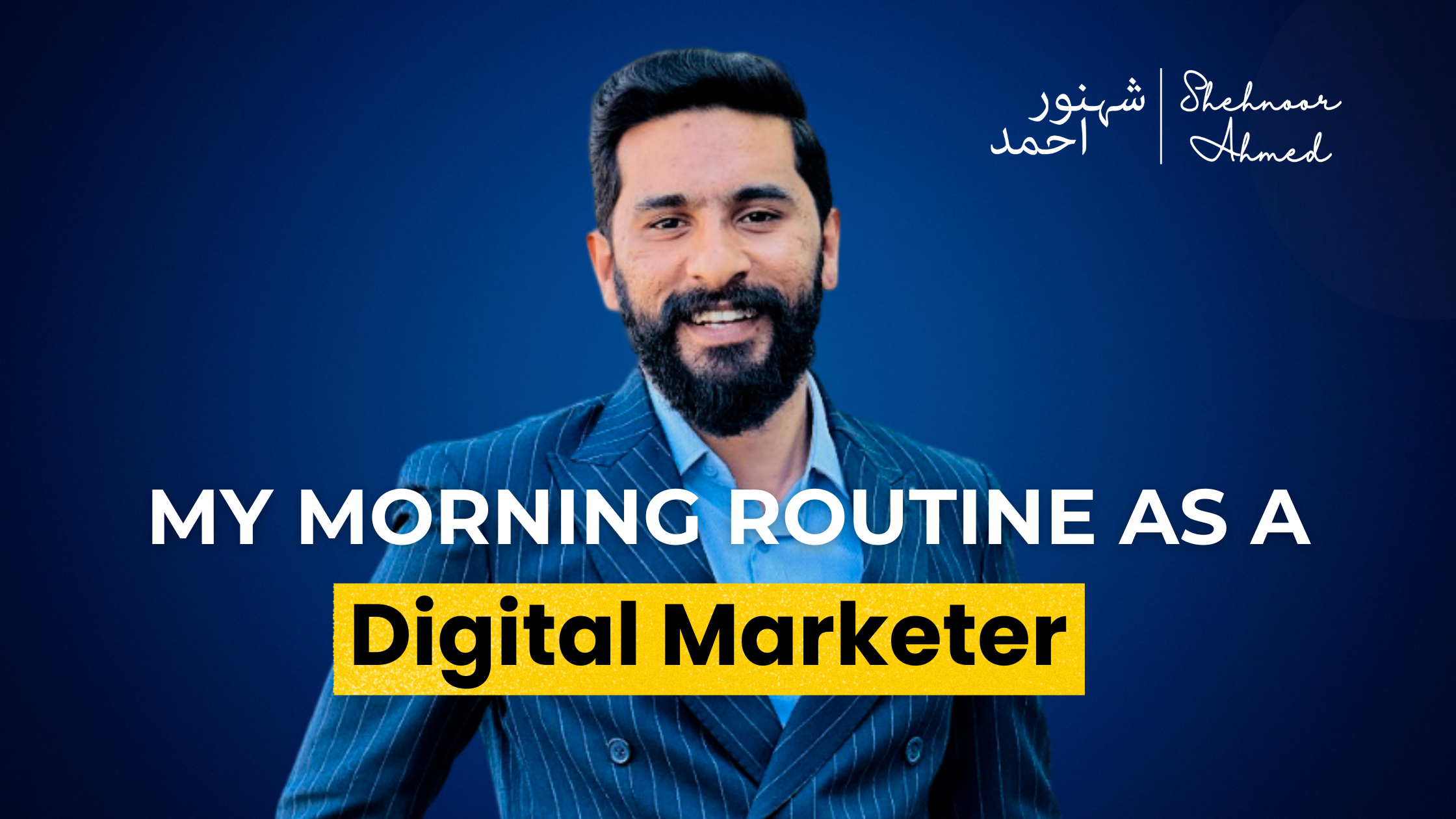 My Morning Routine as a Digital Marketer (That Actually Works)