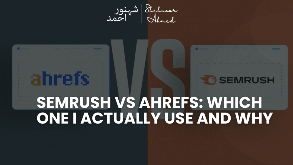 SEMrush vs Ahrefs